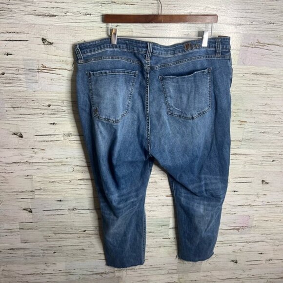 Kut From The Kloth Katy high rise  ankle straight Jeans Women's Size 18W Denim - Picture 8 of 8
